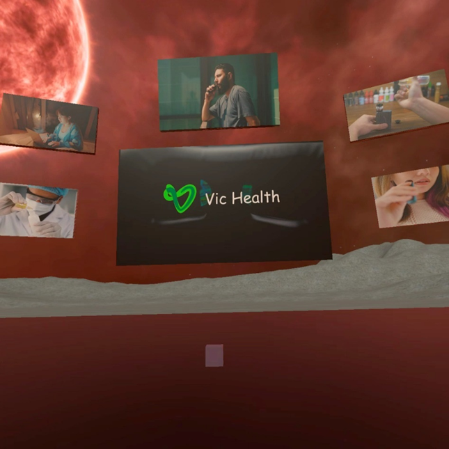 Beyond the Vape VR tutorial environment